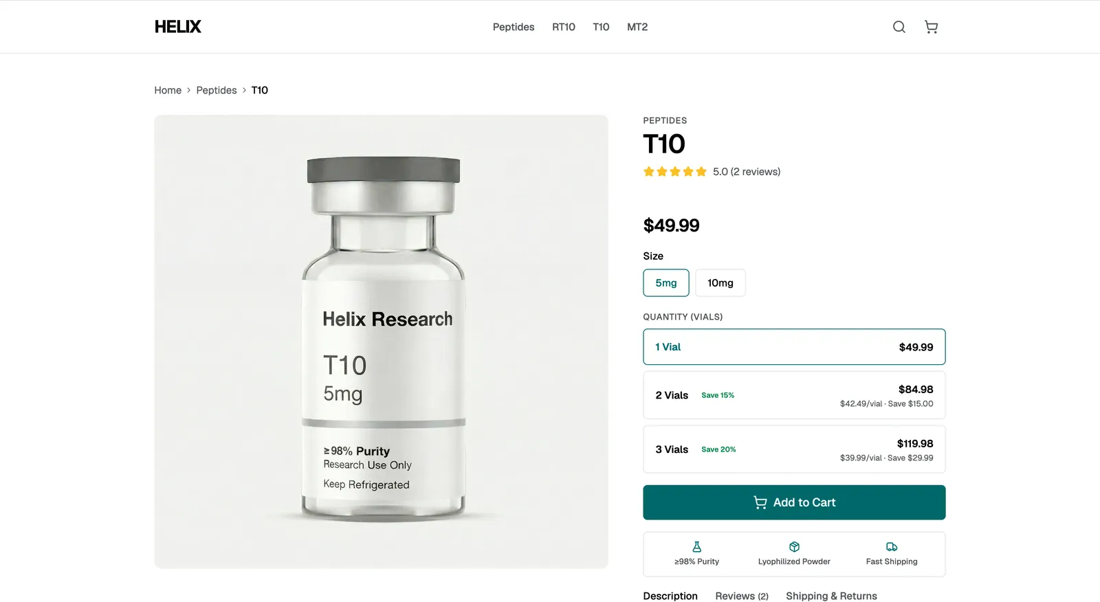 Demo store — Product view